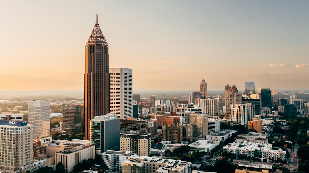 Atlanta skyline for H2 Staffing healthcare executive search