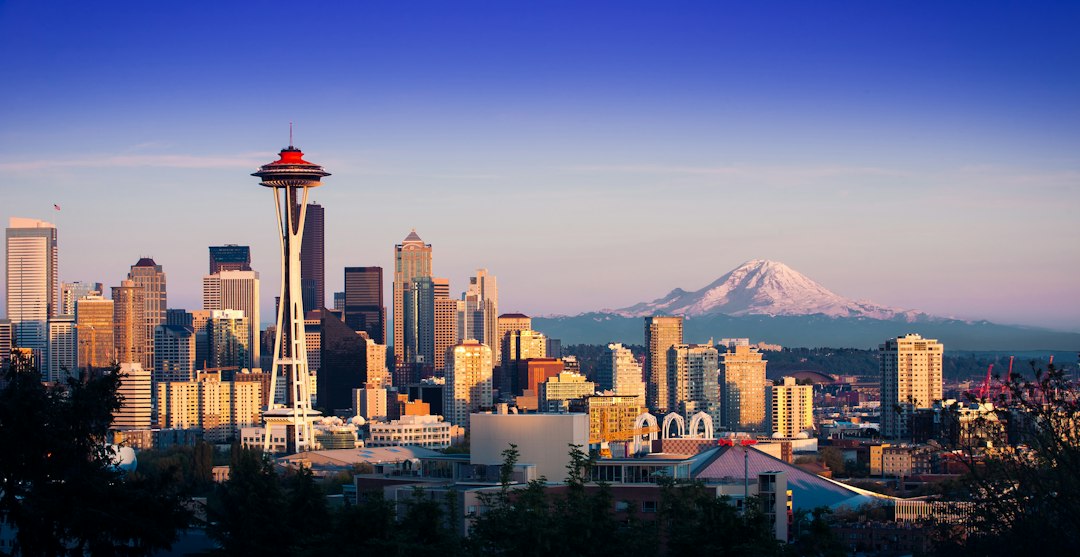Seattle skyline for H2 Staffing healthcare executive search
